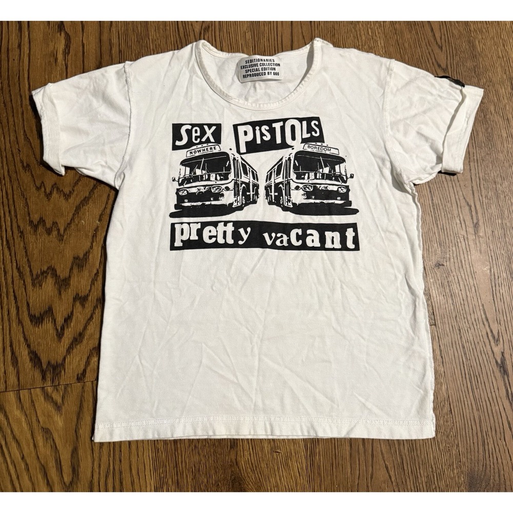 666 x‎ Seditionaries Sex Pistols Pretty Vacant Original Repo Sz S Westwood